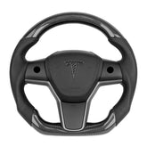 Carbon Fiber Yoke Steering Wheel for Tesla Model 3 (2017-2023)